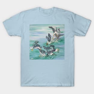 "Kelpigarten" Kelp Gulls T-Shirt